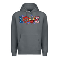 Rock firefighter love Premium Hoodie - HRA Design Shop
