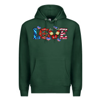 Sports Green firefighter love Premium Hoodie - HRA Design Shop