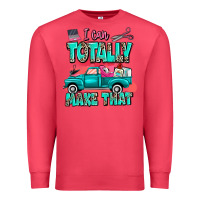 Cardinal I can totally make that with truck Premium Sweatshirt - MaliasSmallBusiness