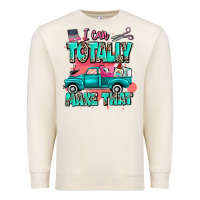 Sandshell I can totally make that with truck Premium Sweatshirt - MaliasSmallBusiness