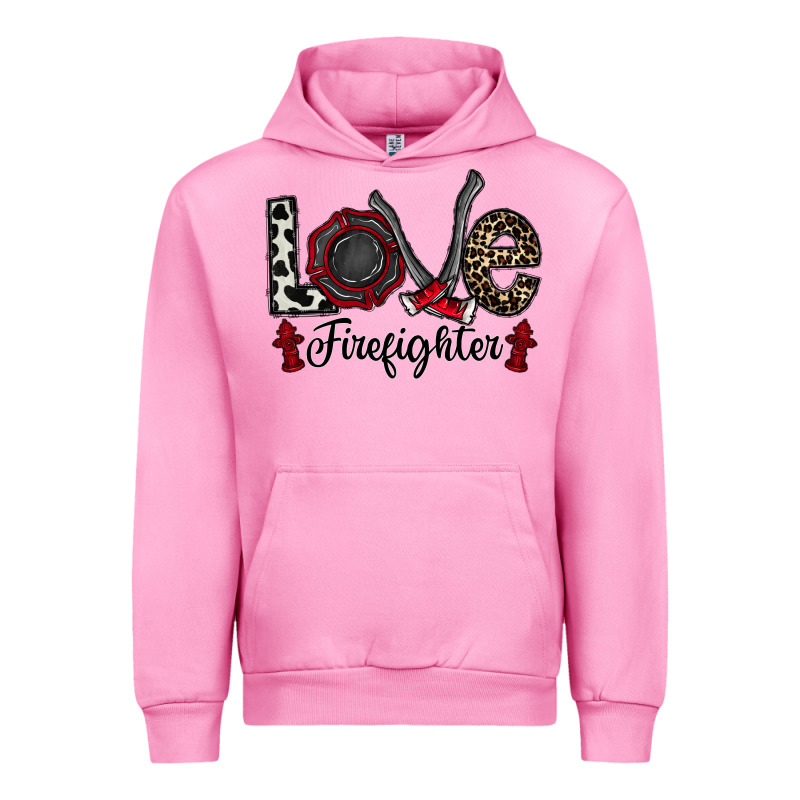 Love Firefighter Urban Hoodie by CowhideDigitalArt | Teevron