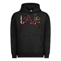 Pigment Black love firefighter Urban Hoodie - CowhideDigitalArt