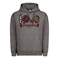Pigment Tornado love firefighter Urban Hoodie - CowhideDigitalArt