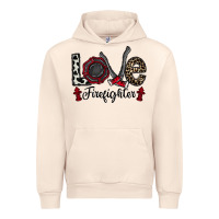 Sandshell love firefighter Urban Hoodie - CowhideDigitalArt