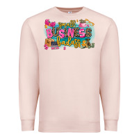 Pale Pink Small business badass Premium Sweatshirt - MaliasSmallBusiness