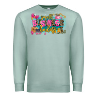 Seafoam Small business badass Premium Sweatshirt - MaliasSmallBusiness