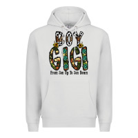 Dove Grey boy gigi from son up to son down Premium Hoodie - CowhideDigitalArt