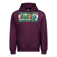 Mauve Wine rodeo license plate Urban Hoodie - HRA Design Shop