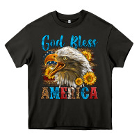 Asphalt God Bless America Heavy Core Tee - LillyAllenDesigns