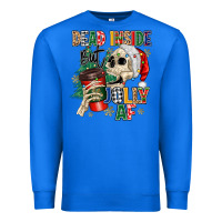 True Royal dead inside but jolly as fuck Premium Sweatshirt - MaliasSmallBusiness