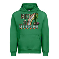Emerald not a hugger Urban Hoodie - CowhideDigitalArt