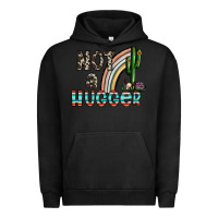 Pigment Black not a hugger Urban Hoodie - CowhideDigitalArt