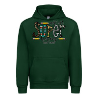 Forest Green not all super heroes wear capes Urban Hoodie - CowhideDigitalArt