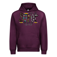 Mauve Wine not all super heroes wear capes Urban Hoodie - CowhideDigitalArt