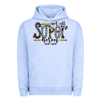 Pigment Grape Ice not all super heroes wear capes Urban Hoodie - CowhideDigitalArt