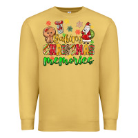 Antique Gold baking christmas memories Premium Sweatshirt - MaliasSmallBusiness