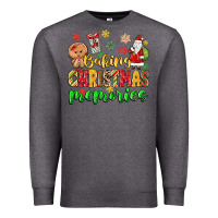 Charcoal Heather baking christmas memories Premium Sweatshirt - MaliasSmallBusiness