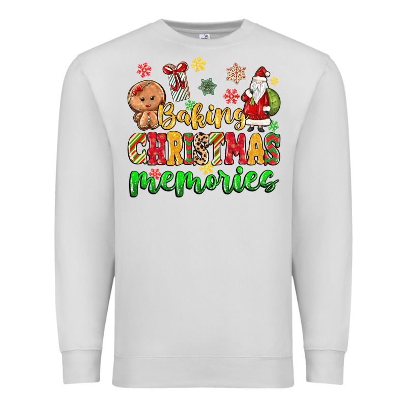 Baking Christmas Memories Premium Sweatshirt by MaliasSmallBusiness | Teevron