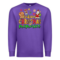 Purple baking christmas memories Premium Sweatshirt - MaliasSmallBusiness