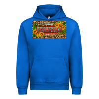 Cobalt Chingona license plate Urban Hoodie - HRA Design Shop