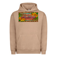 Pigment Burro Chingona license plate Urban Hoodie - HRA Design Shop
