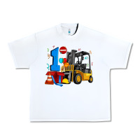 White forklift birthday one Urban Heavy Tee - Artiststas