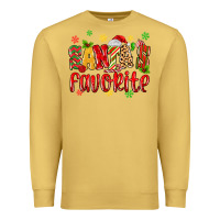 Antique Gold santa's favorite Premium Sweatshirt - MaliasSmallBusiness