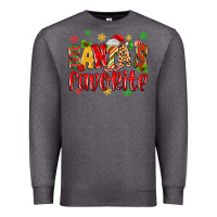 Charcoal Heather santa's favorite Premium Sweatshirt - MaliasSmallBusiness