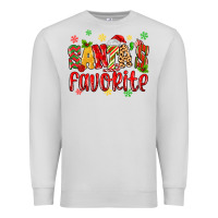 Dove Grey santa's favorite Premium Sweatshirt - MaliasSmallBusiness