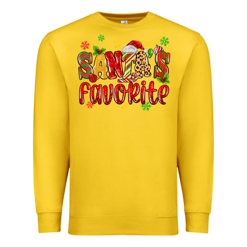 Santa's Favorite Premium Sweatshirt by MaliasSmallBusiness | Teevron