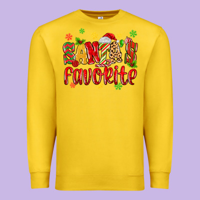 Premium Sweatshirt santa's favorite