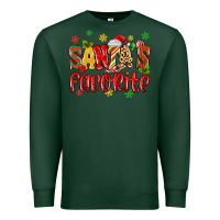 Sports Green santa's favorite Premium Sweatshirt - MaliasSmallBusiness