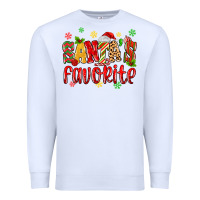 White santa's favorite Premium Sweatshirt - MaliasSmallBusiness
