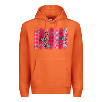 Carrot valentines day brushstroke Premium Hoodie - OliviaCreatesArt