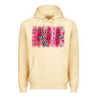 Pina Colada valentines day brushstroke Premium Hoodie - OliviaCreatesArt