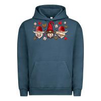Pigment Midnight Navy baseball gnome Urban Hoodie - HRA Design Shop