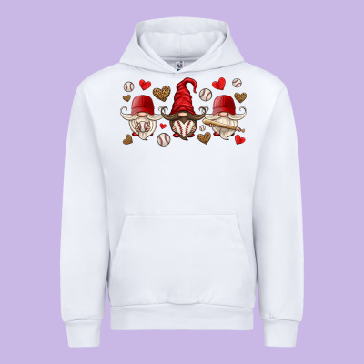Baseball Gnome Urban Hoodie Designed By Hra Design Shop