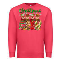 Cardinal christmas crew  deer Premium Sweatshirt - MaliasSmallBusiness