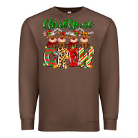 Chestnut christmas crew  deer Premium Sweatshirt - MaliasSmallBusiness