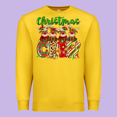 Premium Sweatshirt christmas crew  deer