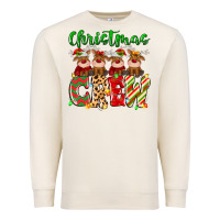Sandshell christmas crew  deer Premium Sweatshirt - MaliasSmallBusiness