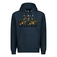 Navy boy granny from son up to sondown Premium Hoodie - CowhideDigitalArt