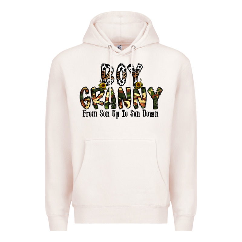 Boy Granny From Son Up To Sondown Premium Hoodie by CowhideDigitalArt | Teevron