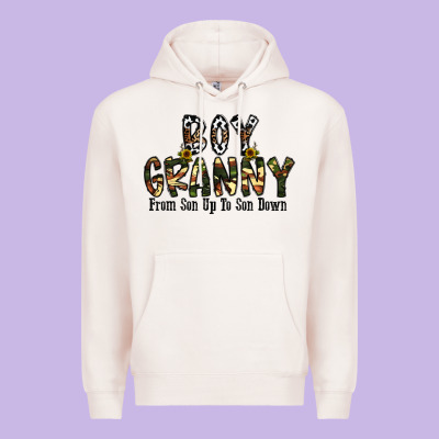 Boy Granny From Son Up To Sondown Premium Hoodie Designed By Cowhidedigitalart