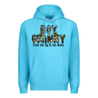 Ocean Blue boy granny from son up to sondown Premium Hoodie - CowhideDigitalArt