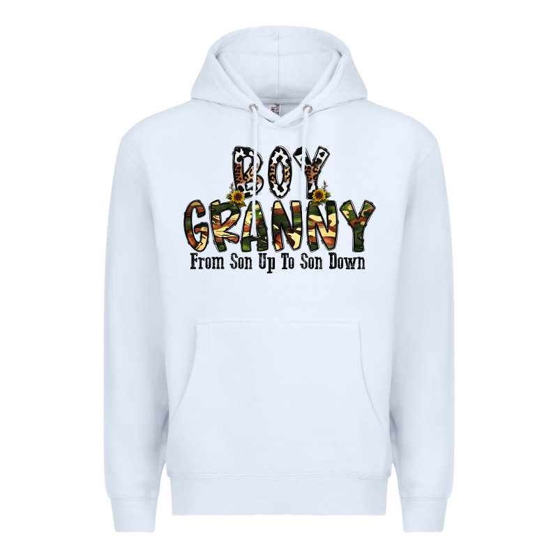 Boy Granny From Son Up To Sondown Premium Hoodie by CowhideDigitalArt | Teevron