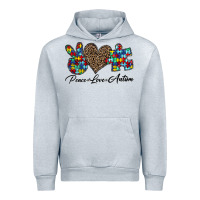 Peace Love Autism1 Urban Hoodie | Teevron