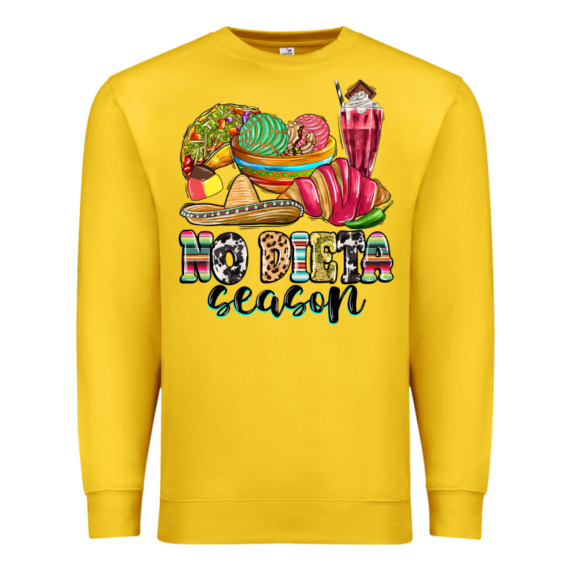 No Dieta Season Premium Sweatshirt by MaliasSmallBusiness | Teevron