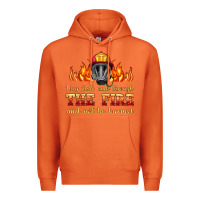 Carrot the fire with firefighter air mask Premium Hoodie - HRA Design Shop