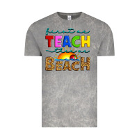 Cloud Rock first we teach then we beach Vintage Tee - Artiststas
